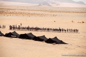 2013 Marathon des Sables - Stage 4 - elite start