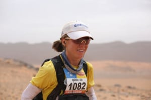 Marathon des Sables - Stage 3 - Meghan Hicks - smiling
