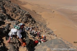 2013 Marathon des Sables - Stage 2 - El Otfal Jebel