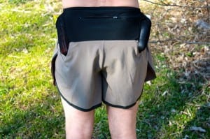 Pearl Izumi Ultra Split Shorts - rear pocket