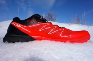 Salomon S-Lab Sense Ultra - lateral upper