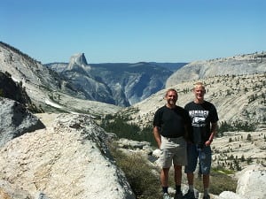 Cameron Clayton - with dad in Yosemite