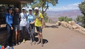 Rob Krar - Grand Canyon R2R2R FKT - group shot