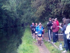 Grand Union Canal Run - runners