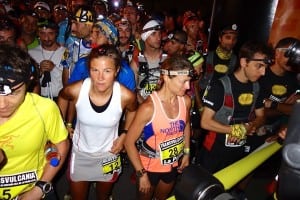 Emelie Forsberg - 2013 Transvulcania Ultramarathon - start