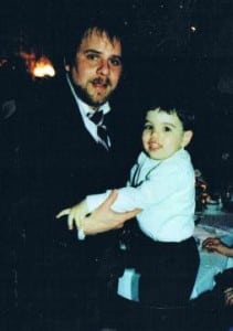 Dave James - with Uncle Larry