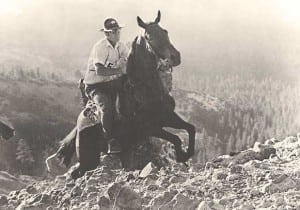Richard Barsaleau on Liftaway Cougar Rock - Tevis Cup
