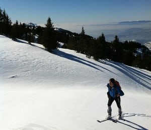 Sebastien Chaigneau - ski training