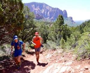 Foote Yates - 2013 Zion Traverse FKT - final steps