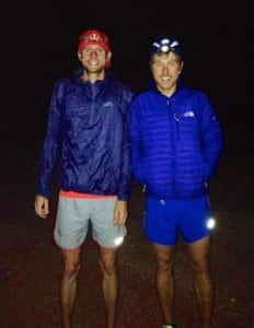 Foote Yates - 2013 Zion Traverse FKT - start