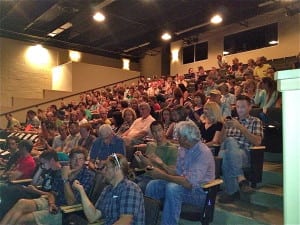 World premiere crowd-In the High Country-Boulder, CO