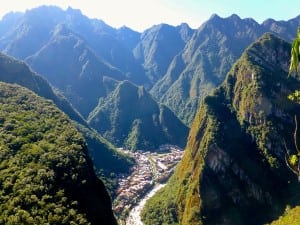 Agua Caliente from nearby trails.
