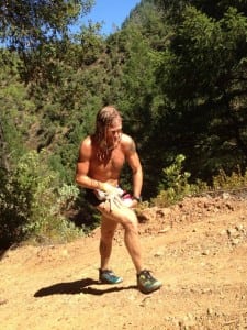 2013 Western States 100 - Timothy Oslon - 6 minute hill