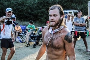 2013 Western States 100 - Timothy Olson - Hwy 49