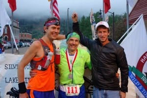 2013 Hardrock 100 - Scott Jurek - Sebastien Chaigneau - Karl Meltzer
