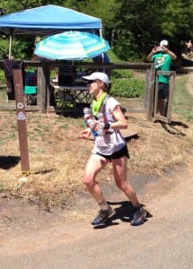 Pam Smith - 2013 Western States 100 - Michigan Bluff