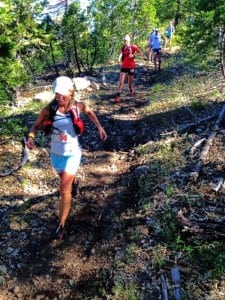 Pam Smith - 2013 Western States 100 - Duncan Canyon Conga Line
