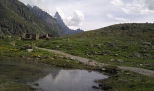 Aiguille Noire from near Elisabetta