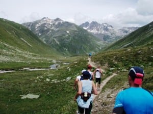 Trail running Davos Switzerland