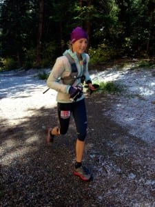 Stephanie Howe - 2013 UROC 100k - trees