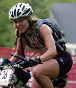 Tina Lewis - mountain biking
