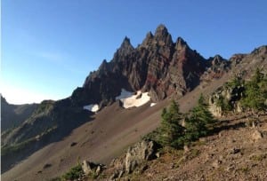 Crags near Mount Jefferson