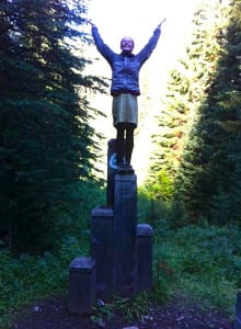 Heather Anderson - Anish - PCT FKT - Canadian Border