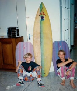 Adam Campbell - surfing