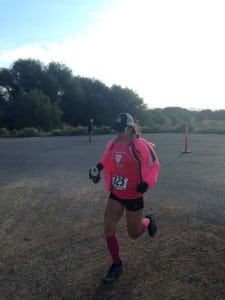 Abby finishing Wasatch