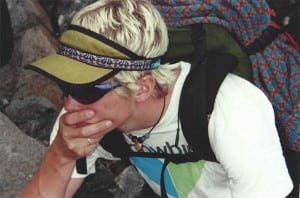 Luke Nelson - contemplating climbing