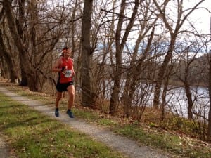 Zach Miller - 2013 JFK 50 mile - tow path