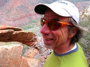 Buzz Burrell - above Crawford Arch