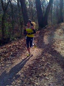 Emily Harrison - 2013 JFK 50 Mile - tow path