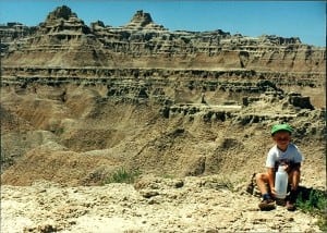 Alex Nichols - kid on a hike