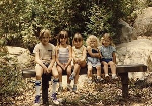 Sally McRae and siblings