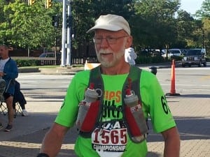 Dick Canterbury with vest