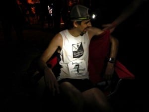 Matt Laye - 2014 Rocky Raccoon 100 Mile - finish