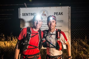 Ryan Sandes-Ryno Griesel-Grand Drakensberg Traverse-Start at Sentinel Peak