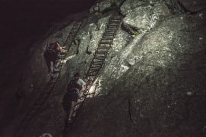 Ryan Sandes-Ryno Griesel-Grand Drakensberg Traverse-ladders