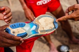 2014 Marathon des Sables - shoes
