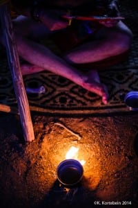 2014 Marathon des Sables - cooking fire