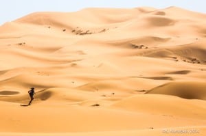 2014 Marathon des Sables - Mohamad Ahansal in Erg Chebbi