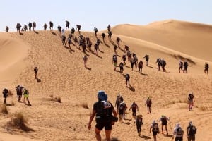 2014 Marathon des Sables - Stage 1 - Erg Chebbi