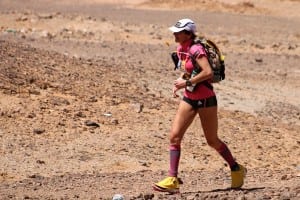2014 Marathon des Sables - Laurance Klein - Stage 1