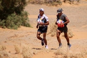 2014 Marathon des Sables - Rachid El Morabity et Mohamad Ahansal