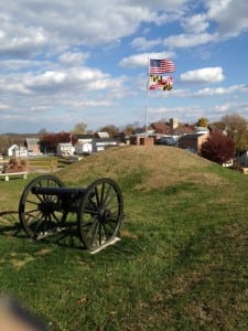 Williamsport from the Doubleday Hill Monument in downtown