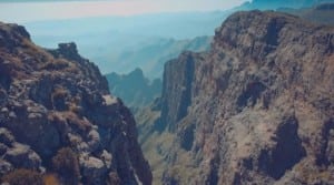 Drakensberg Grand Traverse - scenery during FKT