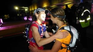 Joelle Vaught and Fernanda Maciel - 2014 The North Face 100k Australia