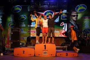2014 Transvulcania women's podium