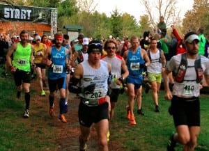 2014 Ice Age Trail 50 Mile start